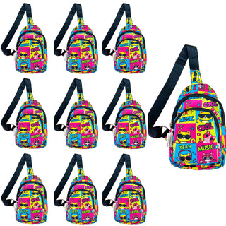 PACK OF 10 | The Cat Print Crossbody Bag for Kids -229 per pc- (Prepaid Only)