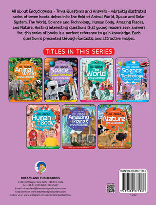 Science and Technology Encyclopedia for Children Age 5 - 15 Years- All About Trivia Questions and Answers