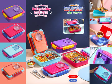 Meal Master - Leakproof 7-Compartment Lunch Box (1100ml + 150ml)