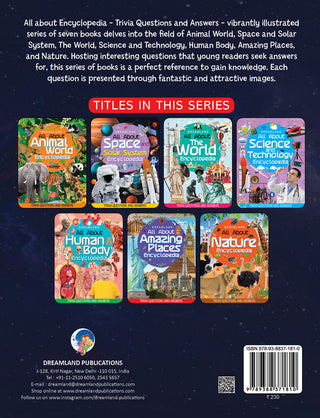 Space and Solar System Encyclopedia for Children Age 5 - 15 Years- All About Trivia Questions and Answers