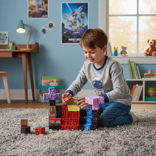 Magnetic Pixel Building Block Set – 86 Pcs Creative Construction Toy for Kids