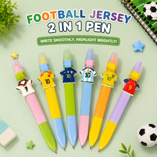 Football Jersey 2-in-1 Pen | Ball Pen + Highlighter