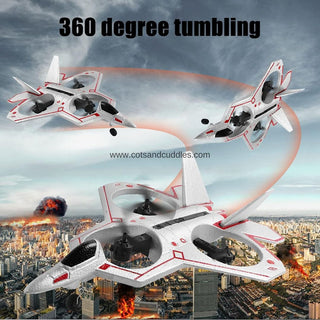 EPP Foam 4H Channel 2.4GHz V35 Jet Fighter Stunt RC Airplane: Conquer the Skies with Style and Precision