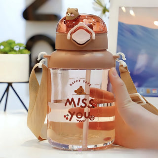 1150ml Cute Cartoon Design Water Bottle for Kids