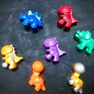 Mini Dinosaur Design Crayons Set Pack of 8