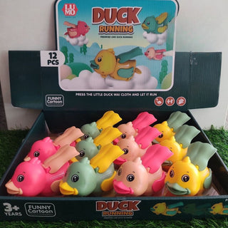 Duck with Cloth Press n Go Toys for Kids (Random) 1pc