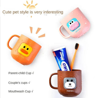 Animal Face Wash Cup