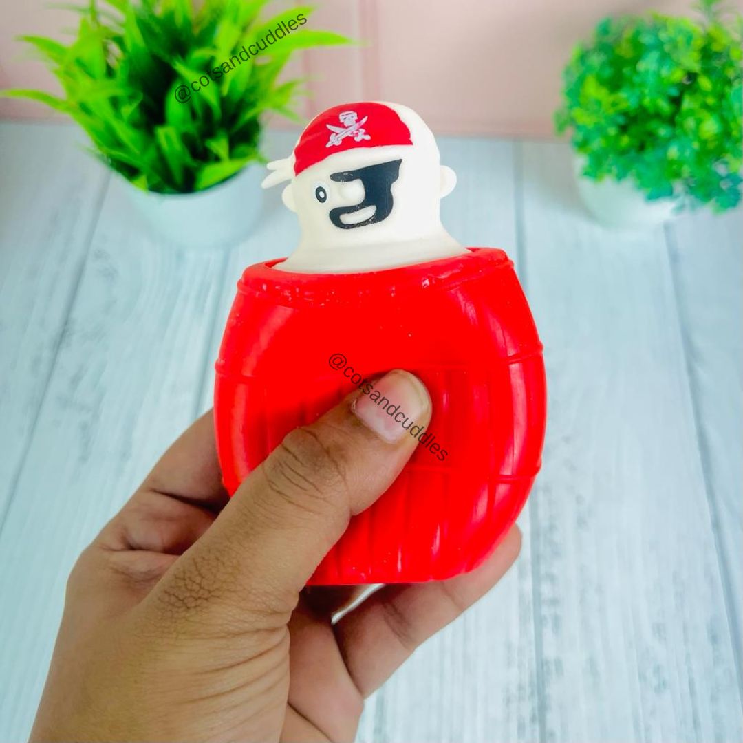Squeeze Pirate Pop out Toys for Kids: Cute, Calming, and Creative Fun