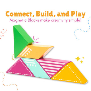 Wooden Magnetic Plane for Kids