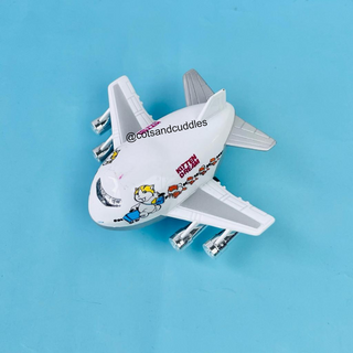  Airplane Pull-Back Toy