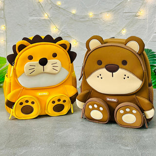 Kids Cartoon Animal Backpack – Lightweight Multi-Pocket School Bag