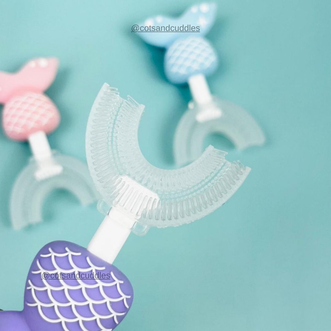 Mermaid U Shaped Toothbrush