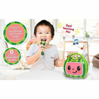 Cocomelon Karaoke Machine with Wired Microphone