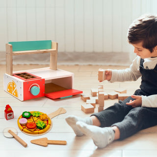 Pretend Play Pizza Station for Kids