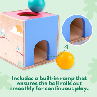 Wooden Activity Cube for Kids