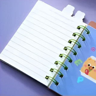 Cute Bear Printed Mini Pocket Diary (Random Design) (1pc)
