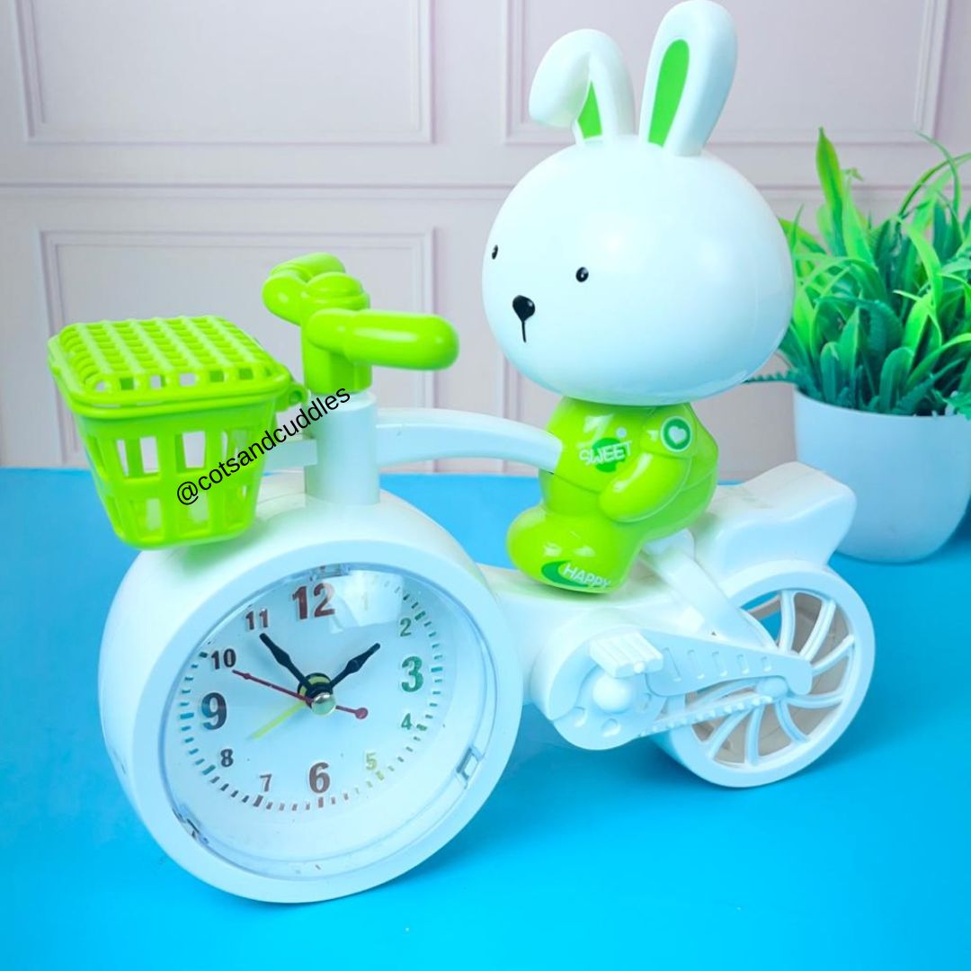 Animal Theme Cycle Shaped Clock for Kids