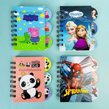 Magical Adventures Spiral Diary: Featuring Frozen, Panda, Spiderman, and Peppa Pig