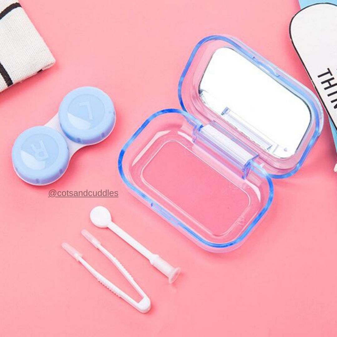 Cartoon Cute Containers For Contact Lenses Portable For Wholesale