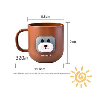 Animal Face Wash Cup