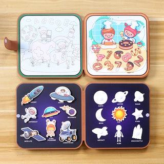 Premium Quality Magic Water Drawing Book with Brush
