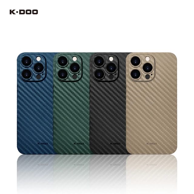 Premium Quality Ultra Thin Air Carbon Fiber Print Mobile Back Cover For Apple Iphone 14 Pro / 14 Pro Max