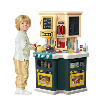 77 Pcs Play House Full Kitchen Toys Set for Children Pretend Play