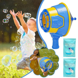 Air Cannon Design Bubble Gun for Kids