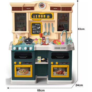 85 Pcs Play House Full Kitchen Toys Set for Children Pretend Play