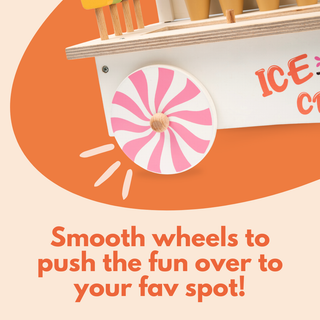 Pretend Play Ice Cream Cart for Kids