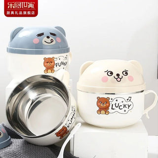 Bear Design Noodle Bowl
