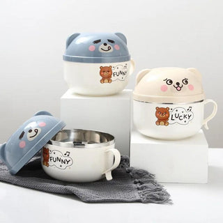 Bear Design Noodle Bowl