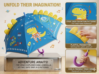 Kids 3D Character Umbrella – Magical Adventures Collection