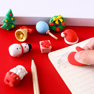 Christmas Theme Eraser Gift Set Pack of 5/4