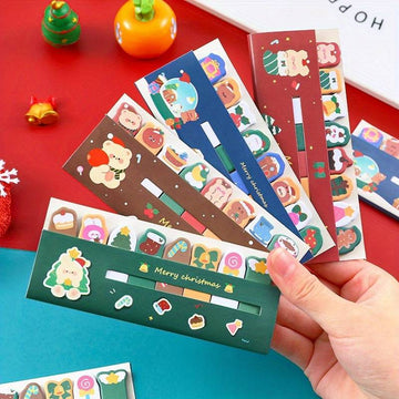 Adorable Mini Christmas Theme Sticky Notes