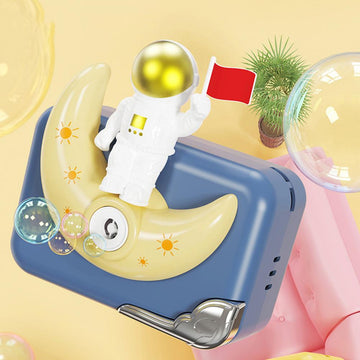 Astro Bubbles: Interactive Bubble Camera Toy for Kids with Light and Music