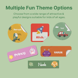 Personalized Name Labels Combo - Farm - Pack of 54 (PREPAID ORDER)