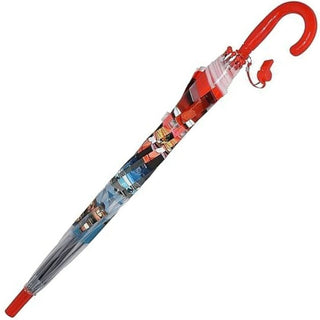 Premium Quality Theme Printed Transparent Umbrella For Kids (Cars)