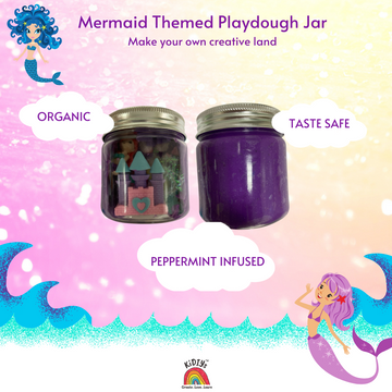 Mermaid Playdough Curiosity Jar