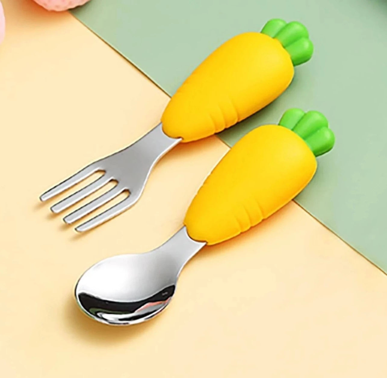 carrot design cutlery set
