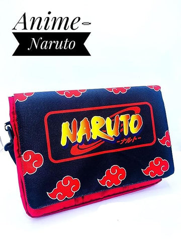 Laptop Bag with Four Front Pockets: Stylish, Organized, and Durable (Naruto)