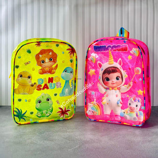 Cute Design Transparent Backpack for Kids