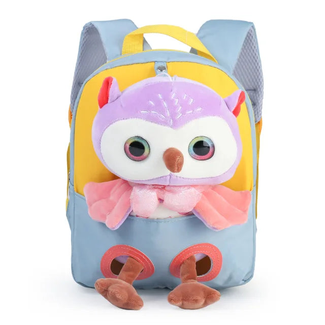 Owl Soft Plush Backpack