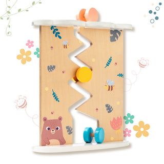Wooden Ball Tracker for Kids