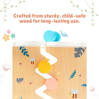 Wooden Ball Tracker for Kids