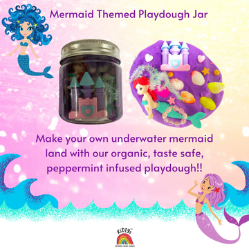 Mermaid Playdough Curiosity Jar