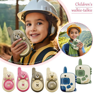 Cute Design Walkie Talkies - 2-Way Radio Toy for Adventures & Games