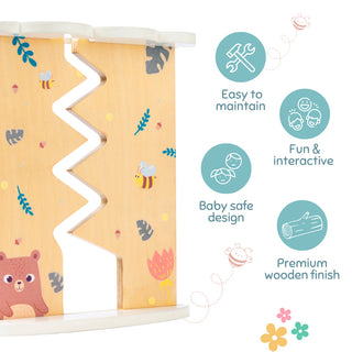 Wooden Ball Tracker for Kids