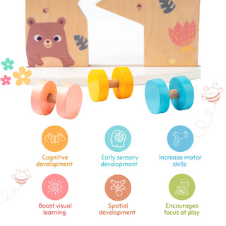 Wooden Ball Tracker for Kids