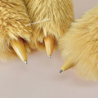 Soft Fur Capybara Design Pen for Kids (1pc)